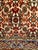 "A vintage Persian Qum area rug from the third quarter of the 20th century, hand-knotted in a rare near-square format and...