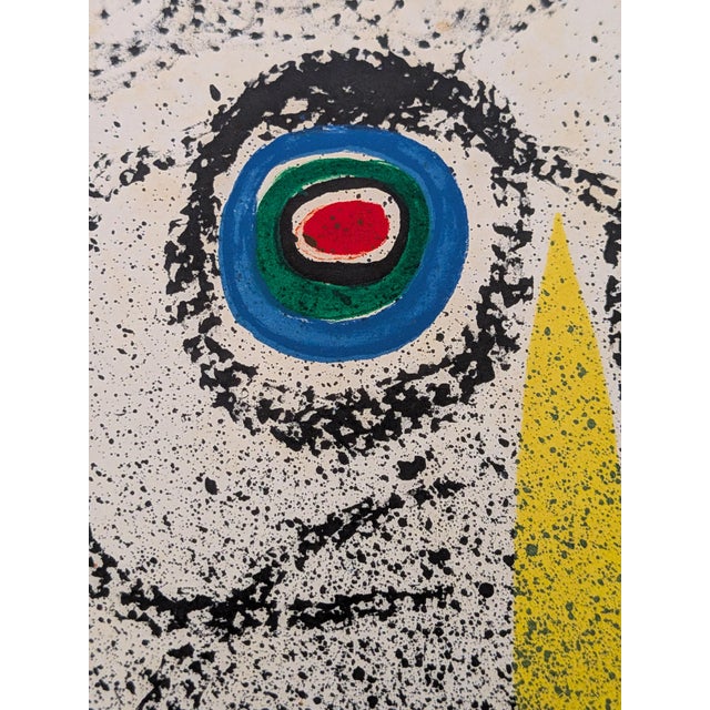 Joan Miro - Surrealist composition - Original lithogarph from "Paintings, Prints, Ceramiques & Sculpture'', printer by...
