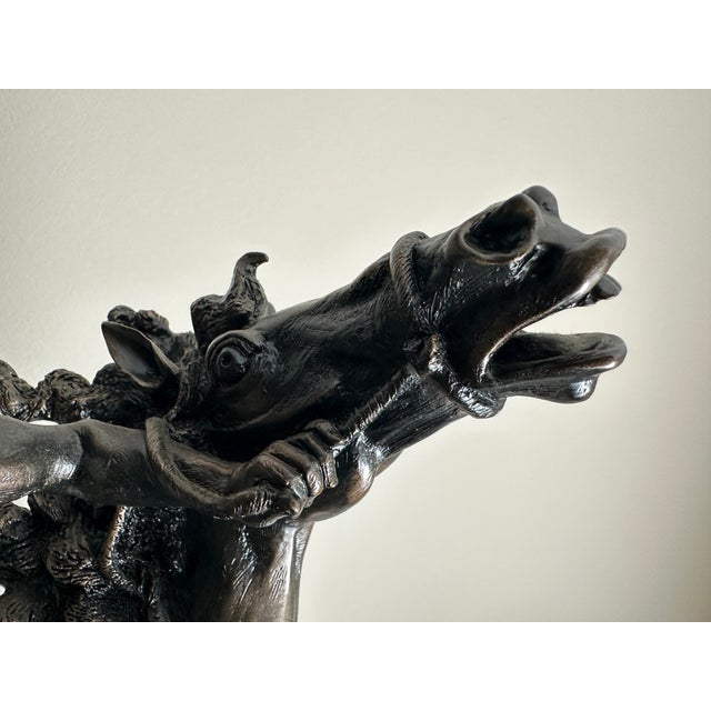Vintage 1993 Florence Giuseppe Armani the Embrace Lovers & Horse Sculpture #480m For Sale In Panama City, FL - Image 6 of 10