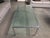 Modern Florence Knoll Rectangular Glass Coffee Table With Polished Chrome Base and Glass Top For Sale - Image 3 of 7