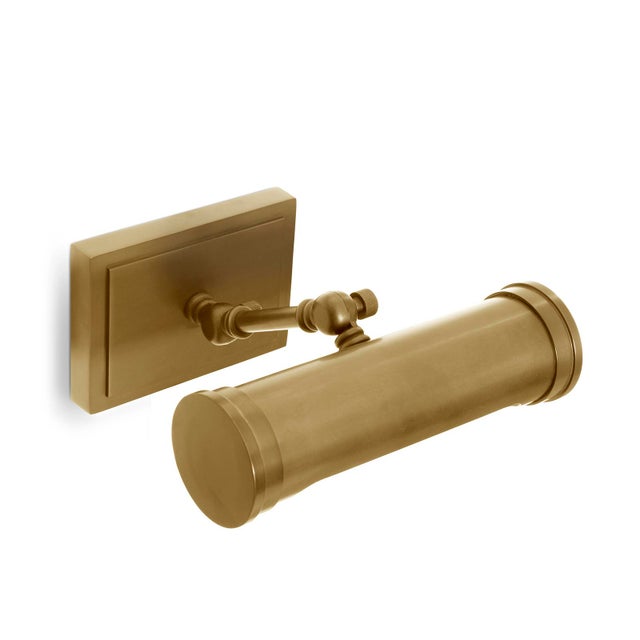 Regina Andrew Tate Picture Light, Small in Natural Brass For Sale - Image 4 of 8