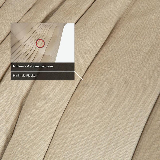 Togo 3-Seater Sofa in Cream Fabric By Michel Ducaroy for Ligne Roset For Sale - Image 9 of 17