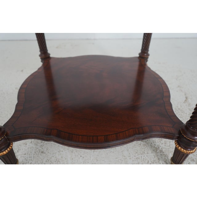 Pair of Theodore Alexander Althorp Mahogany End Tables For Sale - Image 15 of 18