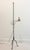 Antique Early American Wrought Iron Bridge Arm Floor Lamp ORIGIN: American CIRCA: Early to Mid-20th Century MAKER'S MARK:...