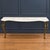 Late 20th Century Gilt Iron Console Table With Serpentine Marble Top For Sale - Image 5 of 7