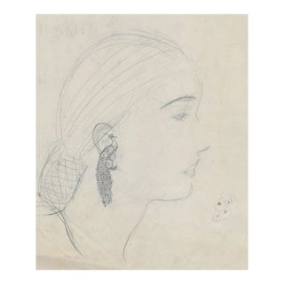 1930s Lawrence Nelson Wilbur Portrait of a Lady For Sale