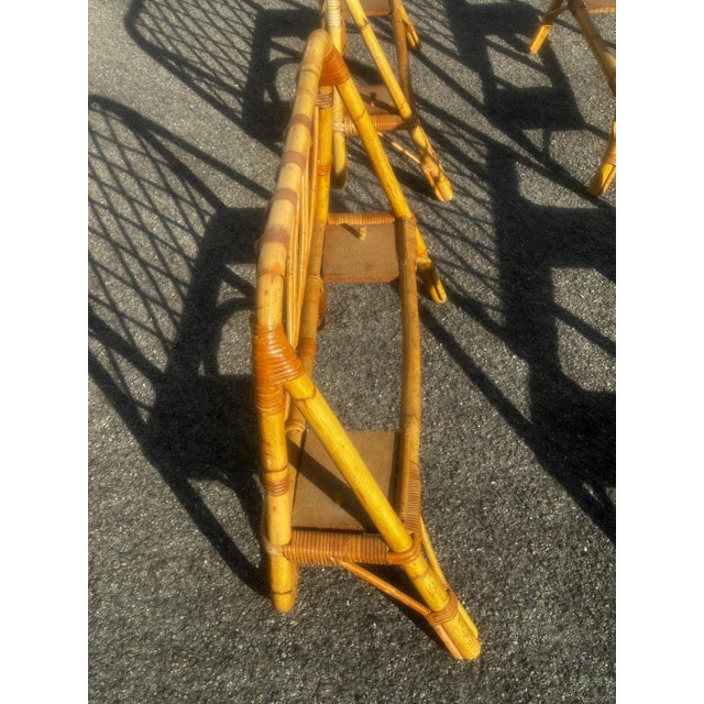Vintage Single Rattan Beds, 1970s, Set of 2 For Sale - Image 14 of 18