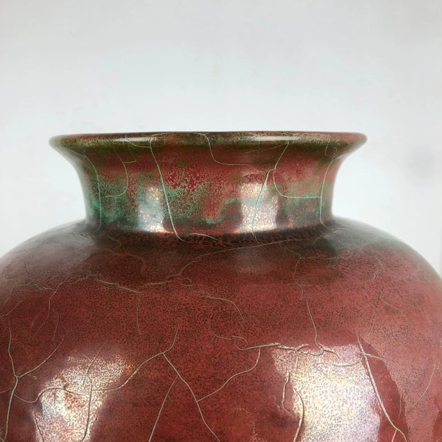 Ceramic Large German Ceramic Vase from Richard Uhlemeyer, 1940s For Sale - Image 7 of 18