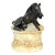 Grand Tour Bronze Reduction Il Porcellino “Borghese Boar” Carved Alabaster Base For Sale