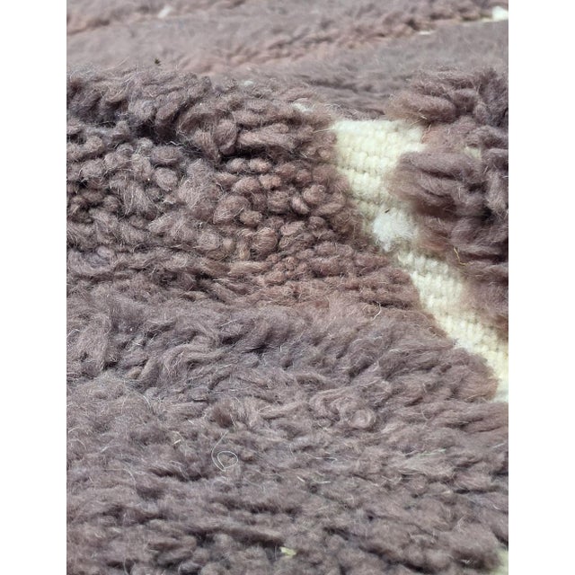 Contemporary Berber Taupe Rug - 9.1 X 8.4 Ft For Sale In Cleveland - Image 6 of 6