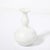 Mid-Century Stylized White Lotus Form Flower Porcelain Vase by Meissen For Sale - Image 11 of 13