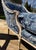 Custom Louis XVI Style Blue Chaise Lounge in Ralph Lauren For Sale In New York - Image 6 of 15