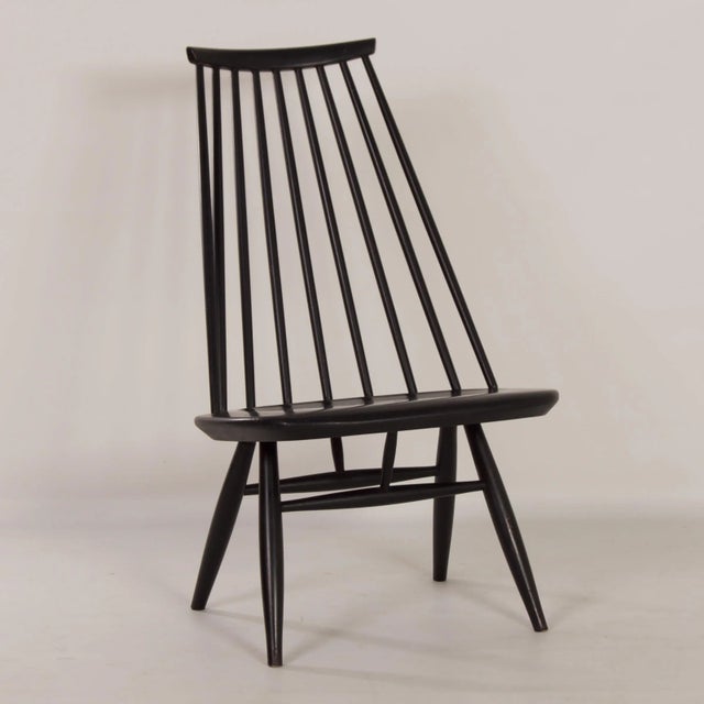 Black Mademoiselle Chair by Ilmari Tapiovaara for Asko, 1960s For Sale - Image 9 of 13
