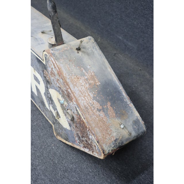 Industrial 1930's Post Prohibition Large Liquor Sign For Sale - Image 3 of 12