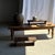 Small Low Bench in Antique Indonesian Teak, 1980s For Sale - Image 9 of 18