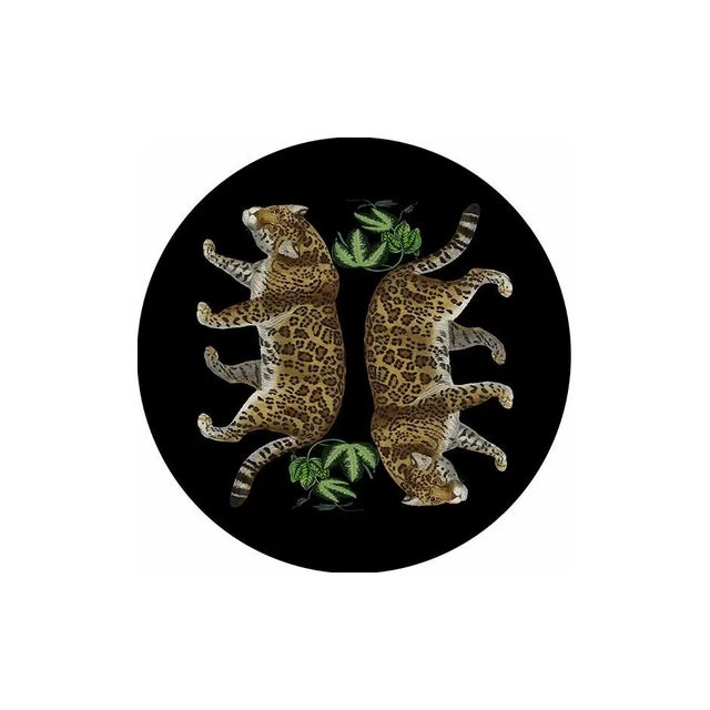 These pebbled vinyl leather placemats have patterns on the front and off-white on the back. This set can be used indoors...