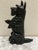Vintage Black Iron Scottish Terrier Doorstop Decor For Sale - Image 4 of 9