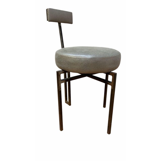 Mid-Century Modern Vintage Modernist Accent Chair Newly Reupholstered For Sale - Image 3 of 8