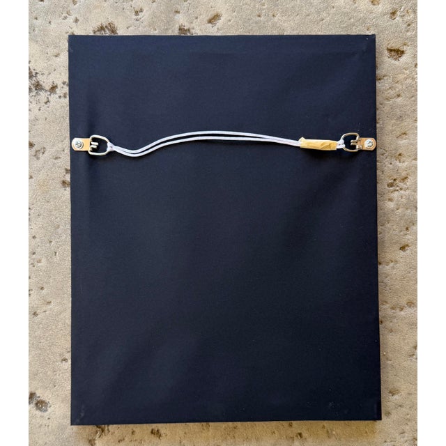 U Is for Unicorn - Cb Falls 1923 - Woodblock Framed Print For Sale - Image 4 of 4