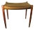 Jl Møllers Møbelfabrik Vanity Stool Bench 80a Teak Textile Seat Niels Otto Møller For Sale