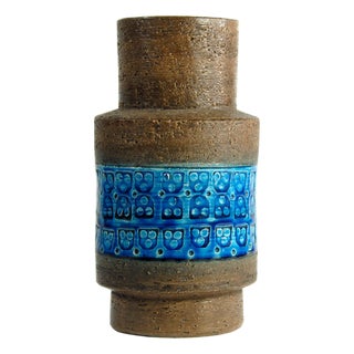 Italian Ceramic Vase by Aldo Londi for Bitossi, 1960s For Sale