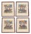 20th Century Triumph of Maximilian Colored Engravings, 1890s, Set of 4 For Sale