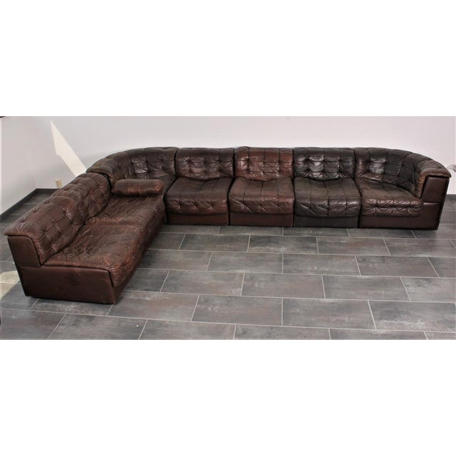 Ds11 Corner Sofa Elements from de Sede, Set of 7 For Sale - Image 11 of 11