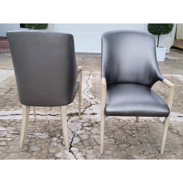 Contemporary Quintus Harris Dining Chairs - Set of 5 For Sale - Image 3 of 11
