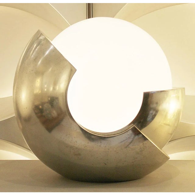 Table Lamp Model Roto by Giacomo Benevelli for Missaglia, Italy, 1970s For Sale - Image 4 of 5