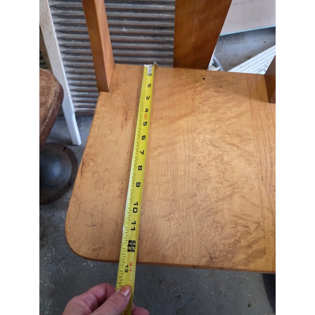 Vintage Child's Swivel Adjustable Desk Chair Wood and Cast Iron For Sale In New York - Image 6 of 12