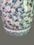 Vintage Asian Ceramic Blue-White-Green Floral Garden Stool For Sale - Image 4 of 9