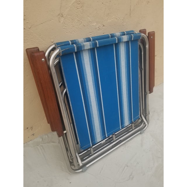 Folding Zip Dee Mid Century Modern Airstream Camping Chairs Set of 2 Chairish