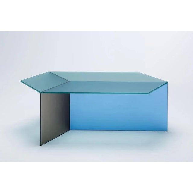 Not Yet Made - Made To Order Satin Glass Isom Oblong Coffee Table by Sebastian Scherer For Sale - Image 5 of 8