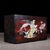 Zitan Wood Jewelry Box Inlaid With Mother-of-Pearl Bird Motif For Sale - Image 4 of 9