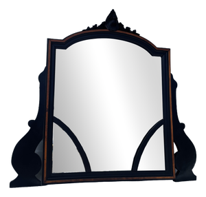 Early 20th Century Gothic Revival Monumental Mirror in Wood, 1890s