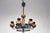 Art Deco Chandelier in Chrome, 1930s For Sale - Image 4 of 18