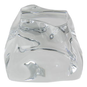 Daum France Crystal Desktop Accessory Paperweight Sculpture