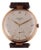 Vintage Patek Philippe 18k Gold 35mm Manual Wind Watch on Leather For Sale