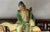 Chinese Early Chinese Immortal on Horseback Terracotta Roof Tile on Lucite - Figurine For Sale - Image 3 of 5