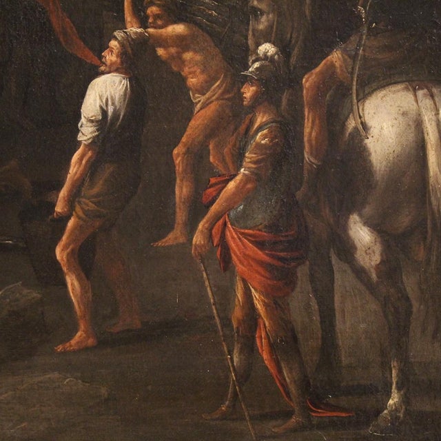 Martyrdom of Saint Lawrence, 1630, Oil on Canvas For Sale - Image 6 of 16