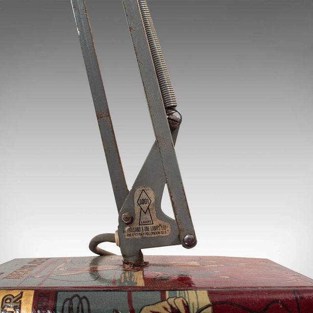 Vintage 1960s Anglepoise English Architect's Light Bibliophile Desk Lamp For Sale - Image 12 of 13