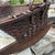 American "Inscribed Federal Era C. 1811 Adirondack Woven Splint Baby Cradle Rocker — Hand-Carved 'Heidi 11' Provenance" For Sale - Image 3 of 12