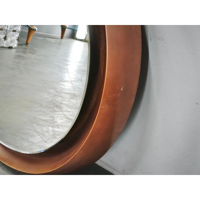 1970s Italian Space Age Illuminated Round Mirrors, 1970s, Set of 2 For Sale - Image 5 of 10
