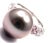 Cartier 18k White Gold Tahitian Pearl Diamond Pink Sapphire Ring For Sale - Image 10 of 10