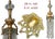 Mid 20th Century Murano Open Clear Lattice Cylinder Ormolu Pendant Light For Sale - Image 18 of 18