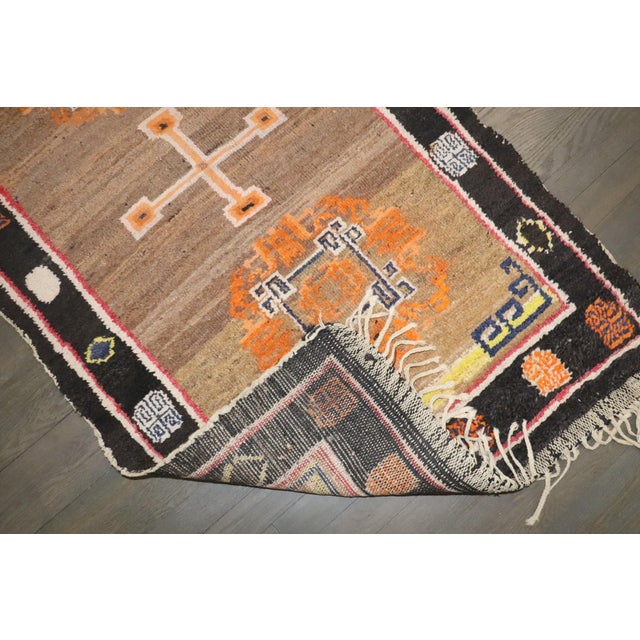 A mid 20th century Small Tibetan Rug