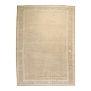 Brown Turkish Vintage Rug - 8'2" x 12'8" For Sale