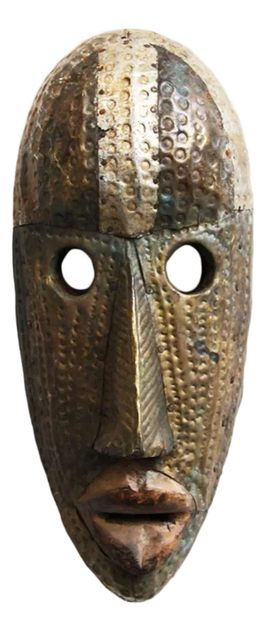 Vintage Marka Bamana African Tribal Mask / Sculptural Wall Object