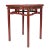 Red Tibetan Red Lacquered Side Table (1910) For Sale - Image 8 of 13