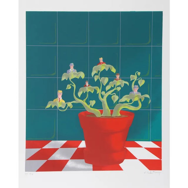 E. Salem-Krieger, "Budding Lawyers," Serigraph For Sale